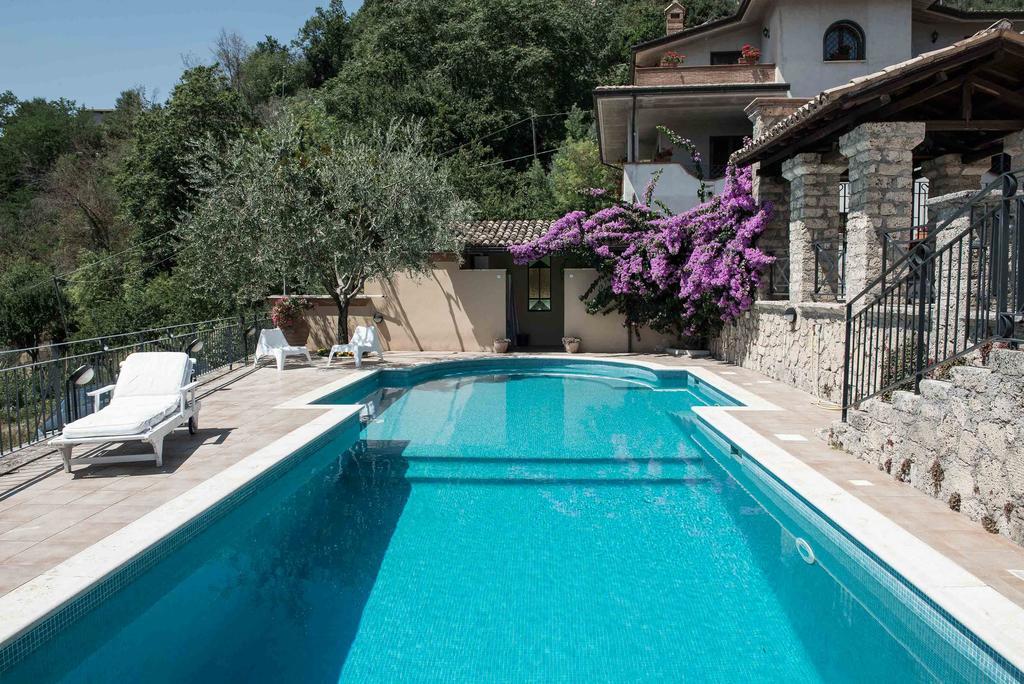 La Fonte Su Villa Canterano Buitenkant foto